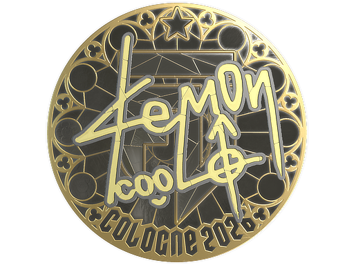 Sticker | dem0n (Gold) | Cologne 2026