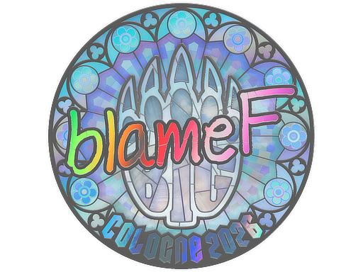 Sticker | blameF (Holo) | Cologne 2026