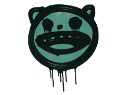 Sealed Graffiti | Happy Cat (Frog Green)