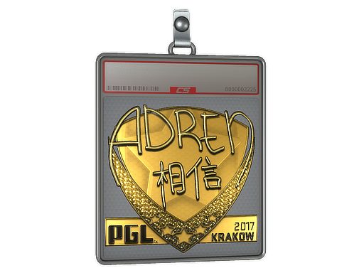 Sticker Slab | AdreN (Gold) | Krakow 2017