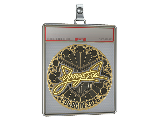 Sticker Slab | yxngstxr (Gold) | Cologne 2026