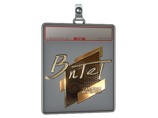 Sticker Slab | BnTeT (Gold) | Boston 2018