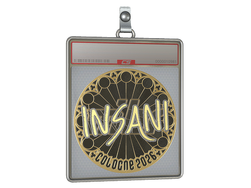 Sticker Slab | insani (Gold) | Cologne 2026