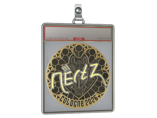 Sticker Slab | NertZ (Gold) | Cologne 2026