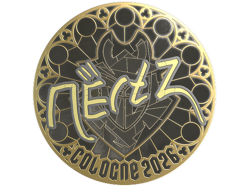 Sticker | NertZ (Gold) | Cologne 2026