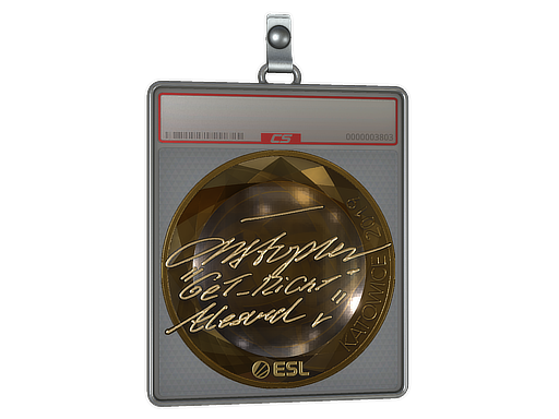 Sticker Slab | GeT_RiGhT (Gold) | Katowice 2019