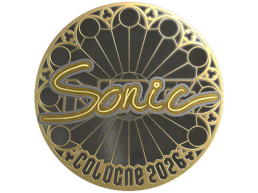 Sticker | Sonic (Gold) | Cologne 2026
