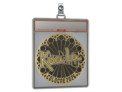 Sticker Slab | koala (Gold) | Cologne 2026