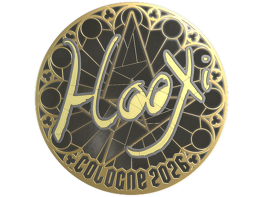 Sticker | HooXi (Gold) | Cologne 2026