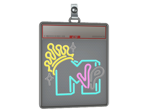 Sticker Slab | Neon MVP (Lenticular)