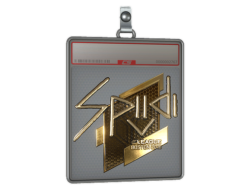 Sticker Slab | Spiidi (Gold) | Boston 2018