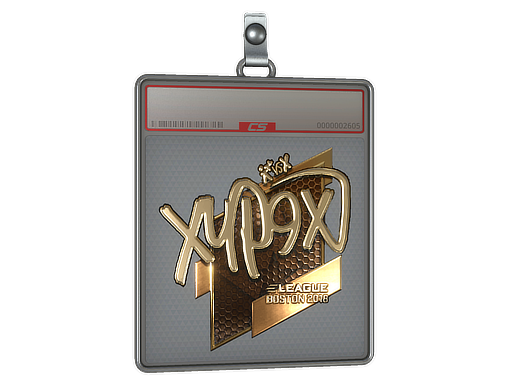 Sticker Slab | Xyp9x (Gold) | Boston 2018