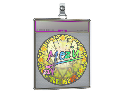 Sticker Slab | mezii (Holo) | Cologne 2026