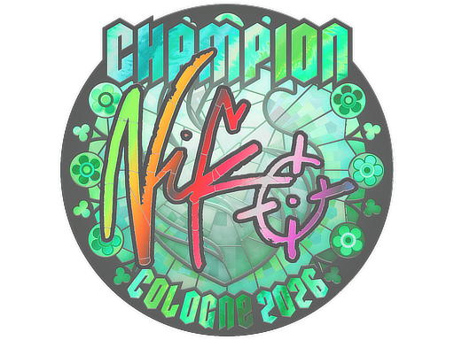 Sticker | NiKo (Holo, Champion) | Cologne 2026