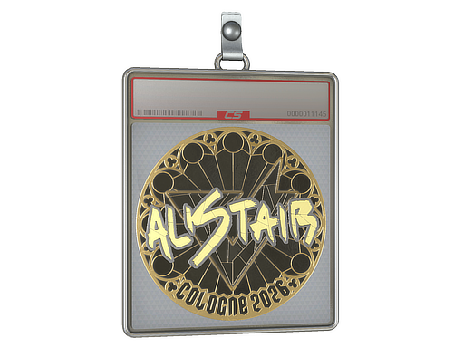 Sticker Slab | aliStair (Gold) | Cologne 2026