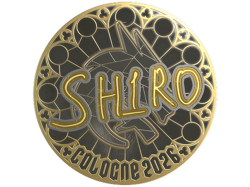 Sticker | sh1ro (Gold) | Cologne 2026