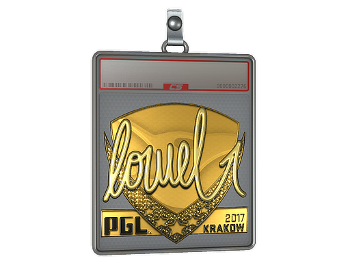 Sticker Slab | loWel (Gold) | Krakow 2017