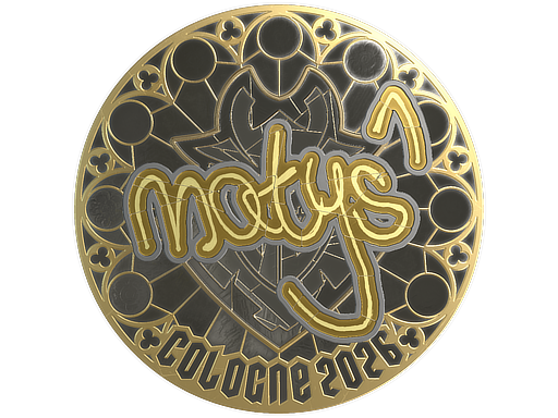 Sticker | MATYS (Gold) | Cologne 2026