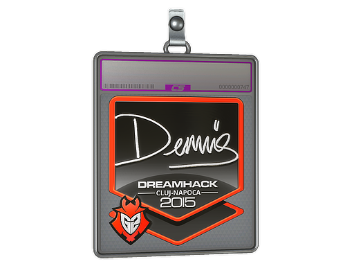 Sticker Slab | dennis (Foil) | Cluj-Napoca 2015