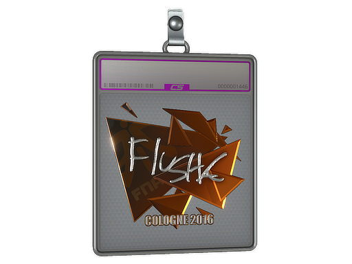 Sticker Slab | flusha (Foil) | Cologne 2016