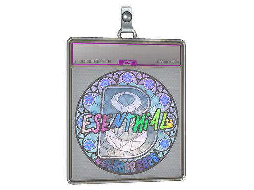 Sticker Slab | esenthial (Holo) | Cologne 2026
