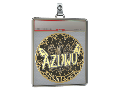 Sticker Slab | AZUWU (Gold) | Cologne 2026