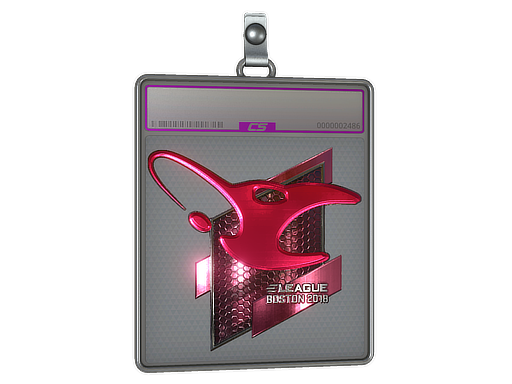 Sticker Slab | mousesports (Foil) | Boston 2018