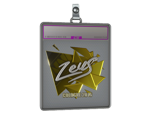 Sticker Slab | Zeus (Foil) | Cologne 2016
