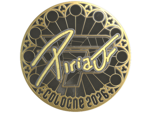 Sticker | piriajr (Gold) | Cologne 2026