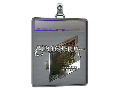 Sticker Slab | coldzera (Foil) | Boston 2018