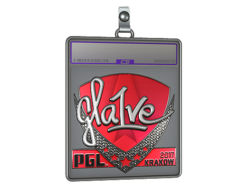 Sticker Slab | gla1ve (Foil) | Krakow 2017