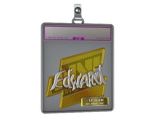 Sticker Slab | Edward (Foil) | Atlanta 2017