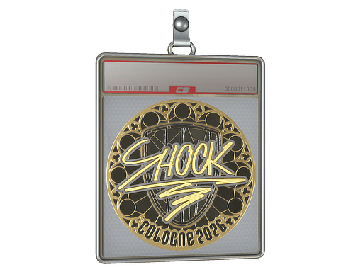 Sticker Slab | SHOCK (Gold) | Cologne 2026