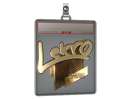 Sticker Slab | Lekr0 (Gold) | Boston 2018