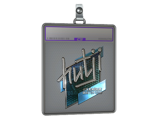 Sticker Slab | hutji (Foil) | Boston 2018