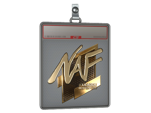 Sticker Slab | NAF (Gold) | Boston 2018