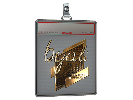 Sticker Slab | byali (Gold) | Boston 2018