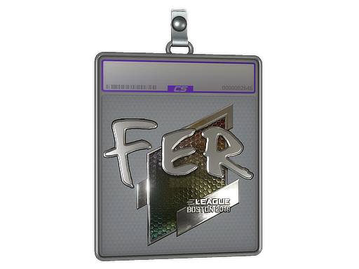 Sticker Slab | fer (Foil) | Boston 2018