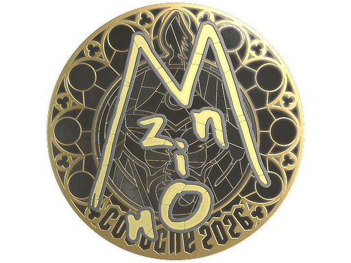 Sticker | mzinho (Gold) | Cologne 2026