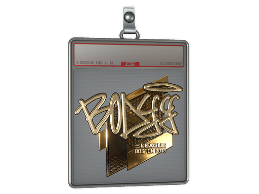 Sticker Slab | bodyy (Gold) | Boston 2018