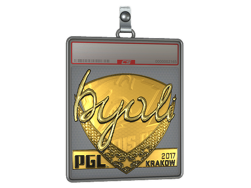 Sticker Slab | byali (Gold) | Krakow 2017