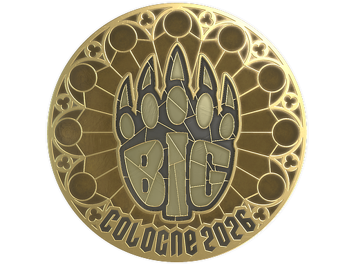 Sticker | BIG (Gold) | Cologne 2026
