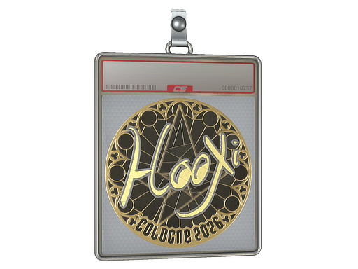 Sticker Slab | HooXi (Gold) | Cologne 2026
