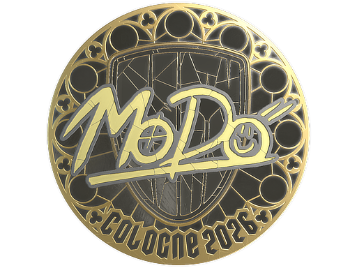 Sticker | MoDo (Gold) | Cologne 2026