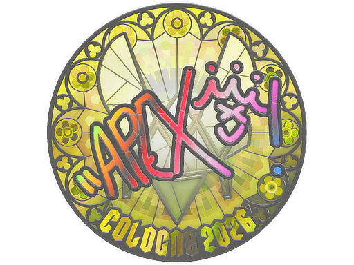 Sticker | apEX (Holo) | Cologne 2026