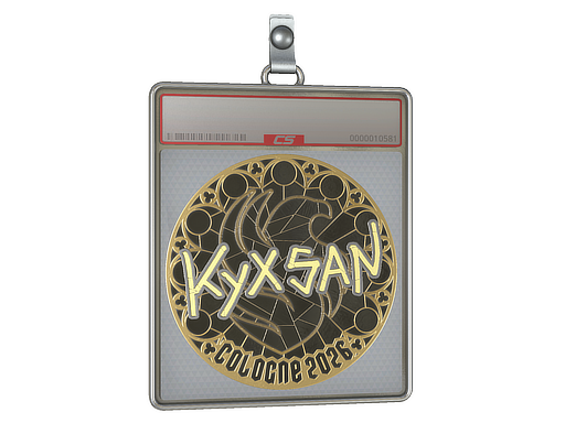 Sticker Slab | kyxsan (Gold) | Cologne 2026