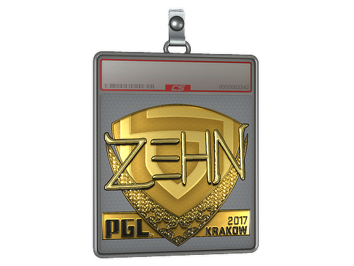 Sticker Slab | zehN (Gold) | Krakow 2017