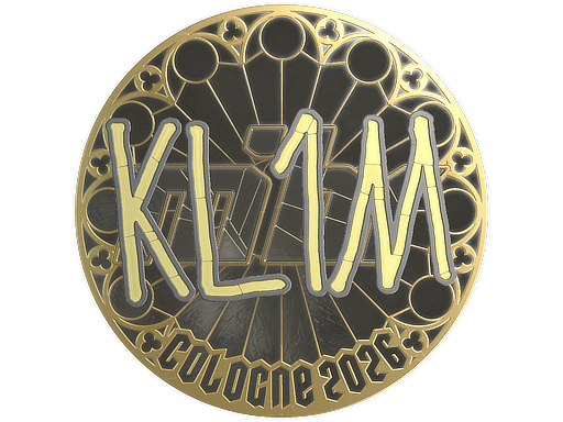 Sticker | kl1m (Gold) | Cologne 2026
