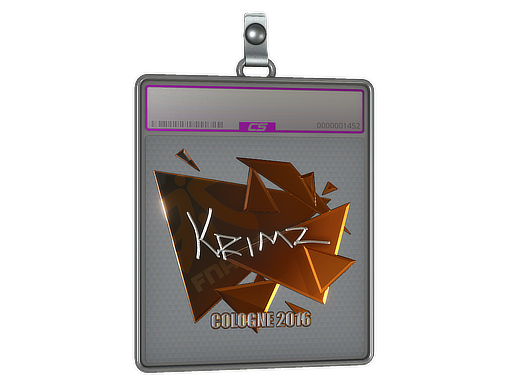 Sticker Slab | KRIMZ (Foil) | Cologne 2016