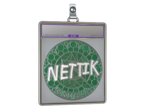 Sticker Slab | nettik (Foil) | Cologne 2026